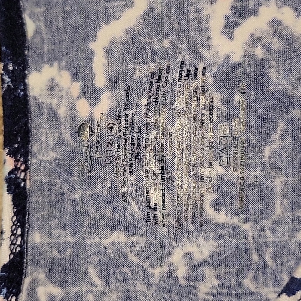 ❤️ NWT 2 PIECE STAR PRINT PAJAMAS SIZE LARGE - Picture 2 of 6